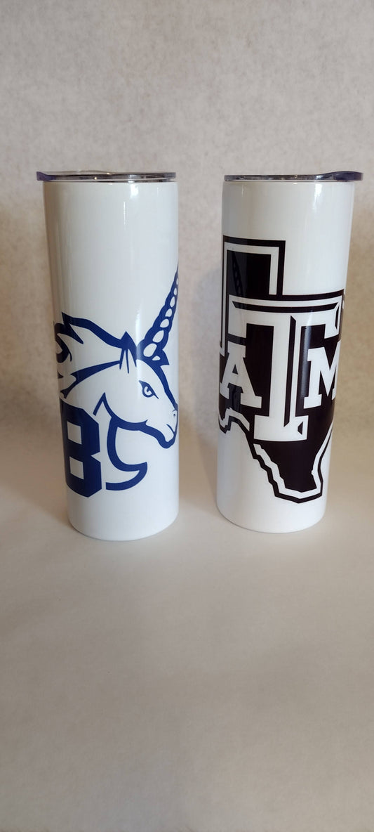Custom school Tumblers