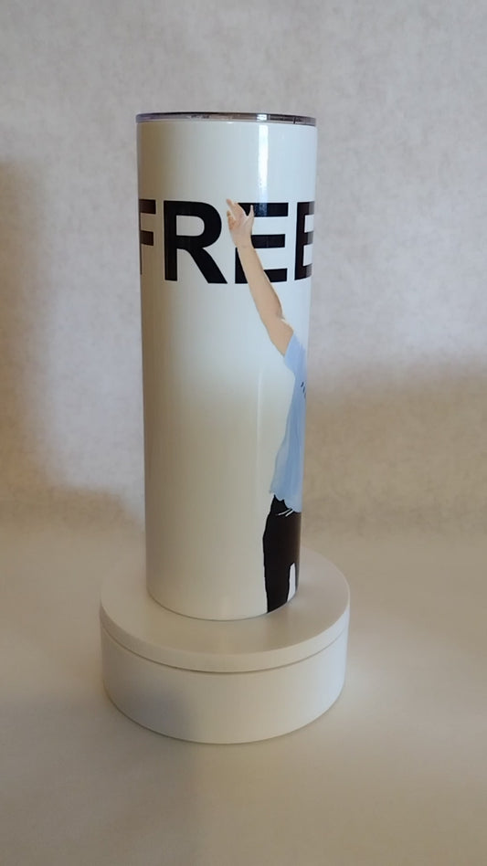 Charlie Kirk Freedom Tumbler